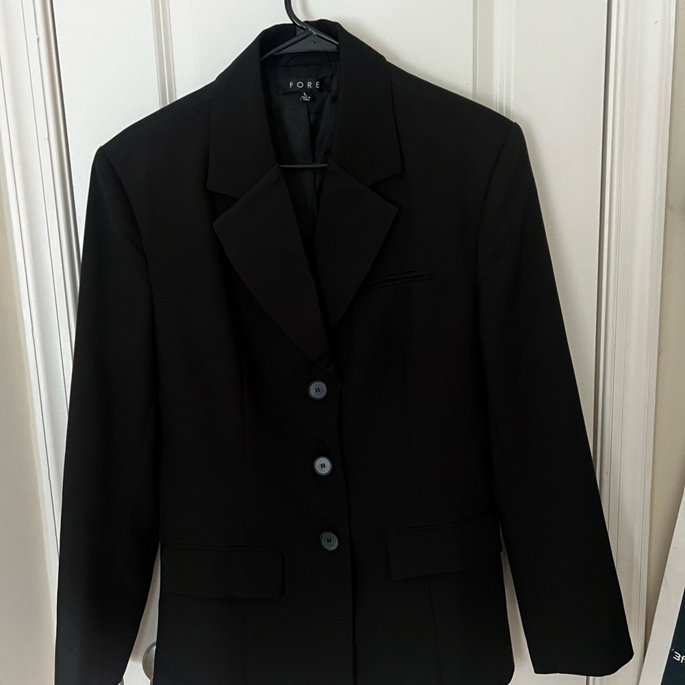 Bloomingdale's Elegant Black Blazer